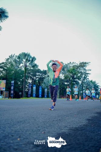 Race photo from Taman Budaya x BOGORUN 2025
