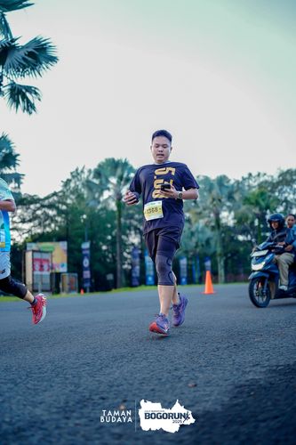 Race photo from Taman Budaya x BOGORUN 2025