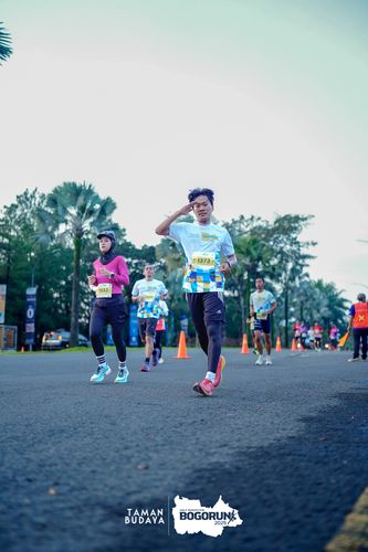 Race photo from Taman Budaya x BOGORUN 2025