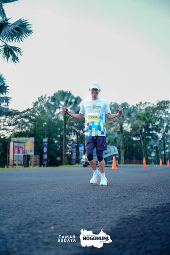 Race photo from Taman Budaya x BOGORUN 2025