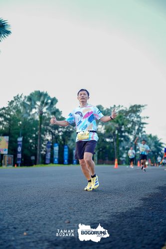 Race photo from Taman Budaya x BOGORUN 2025