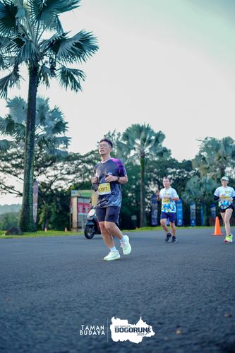 Race photo from Taman Budaya x BOGORUN 2025
