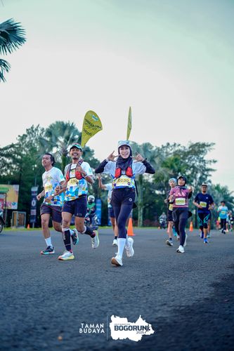 Race photo from Taman Budaya x BOGORUN 2025