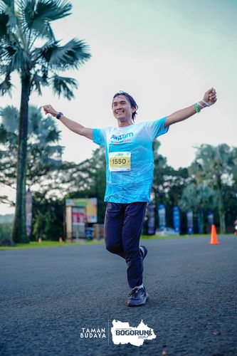 Race photo from Taman Budaya x BOGORUN 2025