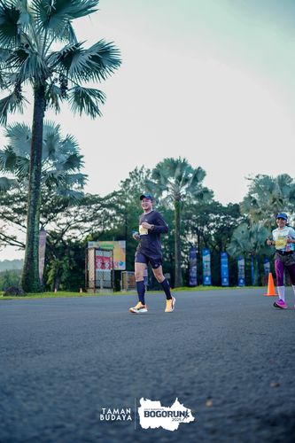 Race photo from Taman Budaya x BOGORUN 2025