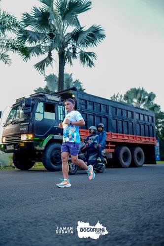 Race photo from Taman Budaya x BOGORUN 2025