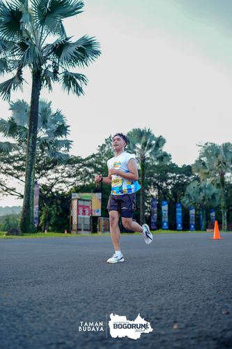 Race photo from Taman Budaya x BOGORUN 2025