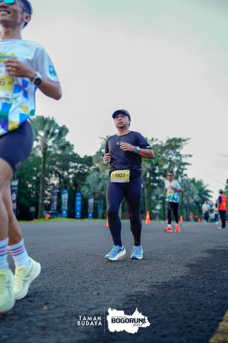 Race photo from Taman Budaya x BOGORUN 2025