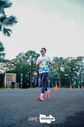 Race photo from Taman Budaya x BOGORUN 2025