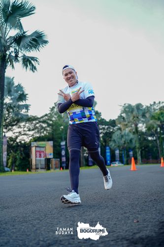 Race photo from Taman Budaya x BOGORUN 2025