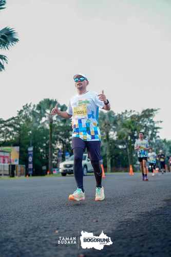 Race photo from Taman Budaya x BOGORUN 2025