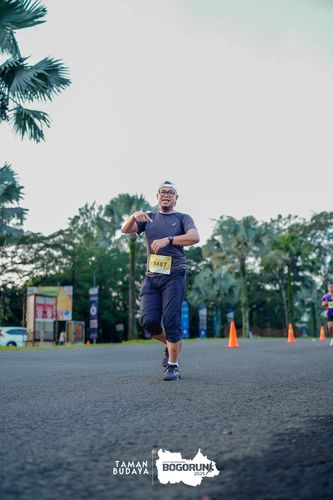 Race photo from Taman Budaya x BOGORUN 2025