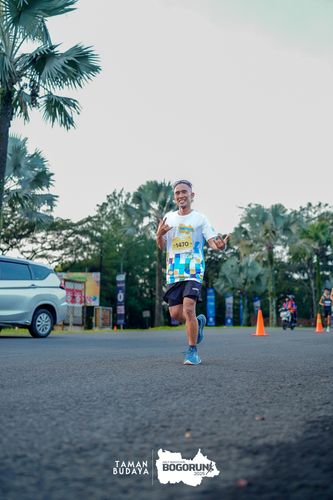 Race photo from Taman Budaya x BOGORUN 2025