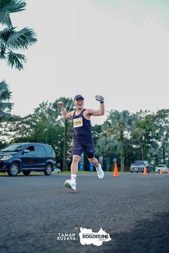 Race photo from Taman Budaya x BOGORUN 2025