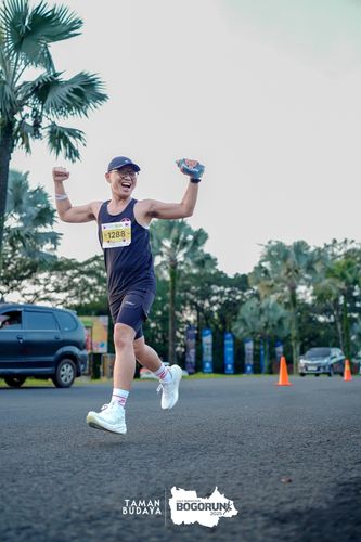 Race photo from Taman Budaya x BOGORUN 2025