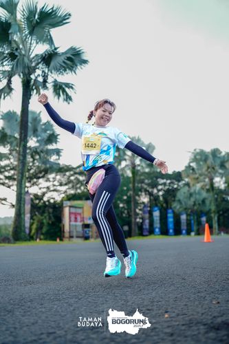 Race photo from Taman Budaya x BOGORUN 2025