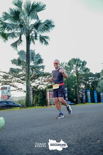 Race photo from Taman Budaya x BOGORUN 2025