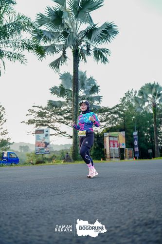 Race photo from Taman Budaya x BOGORUN 2025