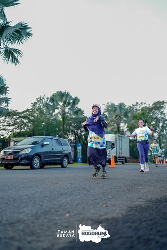 Race photo from Taman Budaya x BOGORUN 2025