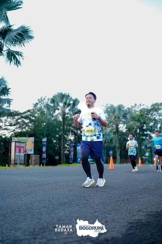Race photo from Taman Budaya x BOGORUN 2025