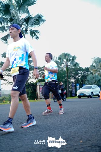 Race photo from Taman Budaya x BOGORUN 2025