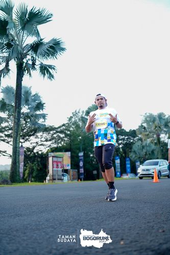 Race photo from Taman Budaya x BOGORUN 2025