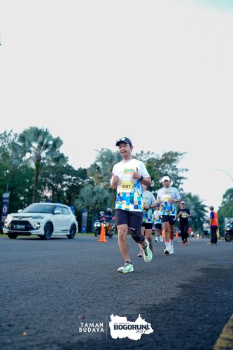 Race photo from Taman Budaya x BOGORUN 2025