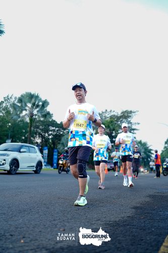 Race photo from Taman Budaya x BOGORUN 2025