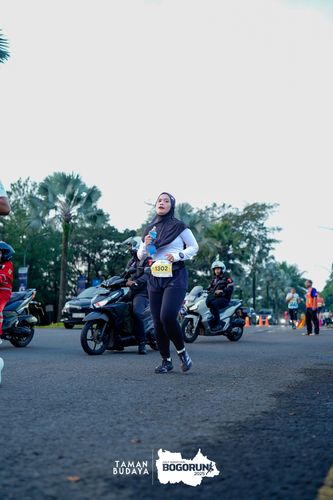 Race photo from Taman Budaya x BOGORUN 2025