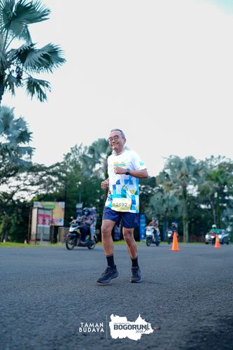 Race photo from Taman Budaya x BOGORUN 2025