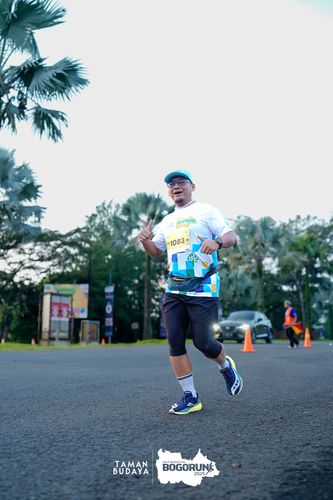 Race photo from Taman Budaya x BOGORUN 2025