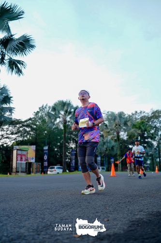 Race photo from Taman Budaya x BOGORUN 2025