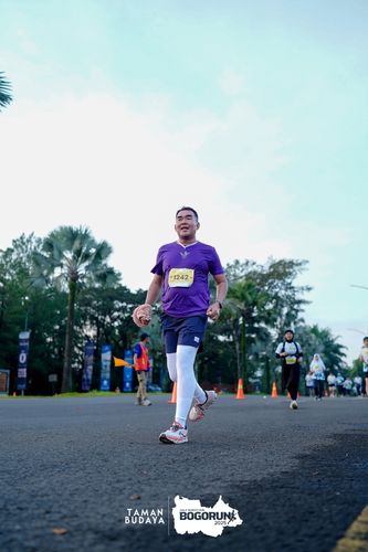 Race photo from Taman Budaya x BOGORUN 2025