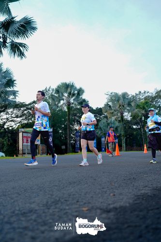 Race photo from Taman Budaya x BOGORUN 2025