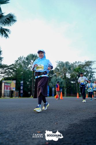Race photo from Taman Budaya x BOGORUN 2025