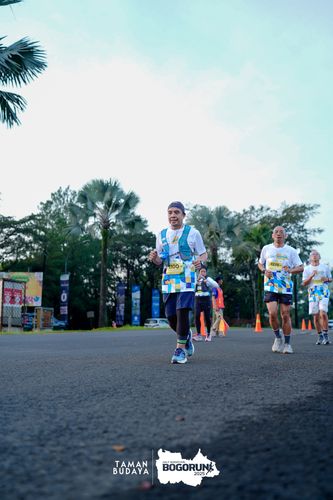 Race photo from Taman Budaya x BOGORUN 2025