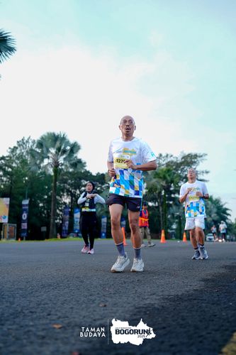 Race photo from Taman Budaya x BOGORUN 2025