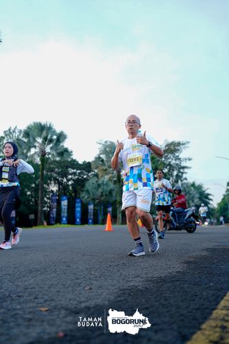 Race photo from Taman Budaya x BOGORUN 2025