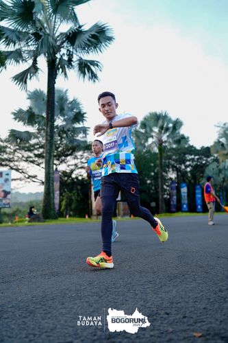 Race photo from Taman Budaya x BOGORUN 2025
