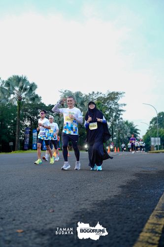 Race photo from Taman Budaya x BOGORUN 2025