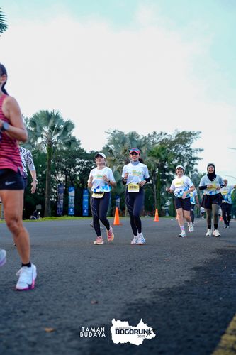 Race photo from Taman Budaya x BOGORUN 2025