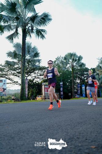 Race photo from Taman Budaya x BOGORUN 2025