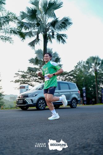 Race photo from Taman Budaya x BOGORUN 2025