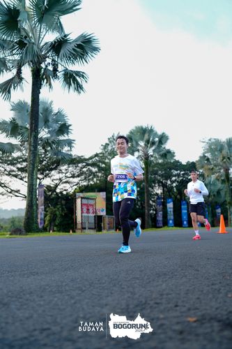 Race photo from Taman Budaya x BOGORUN 2025