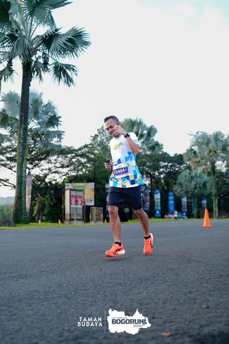 Race photo from Taman Budaya x BOGORUN 2025