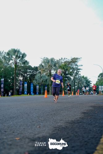 Race photo from Taman Budaya x BOGORUN 2025