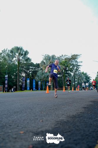 Race photo from Taman Budaya x BOGORUN 2025