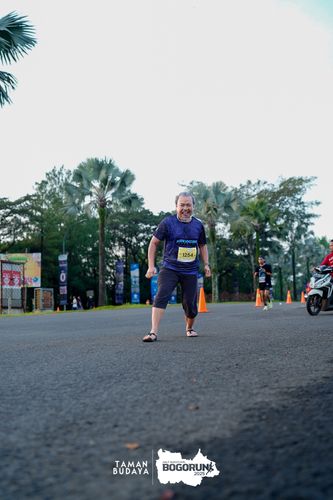 Race photo from Taman Budaya x BOGORUN 2025