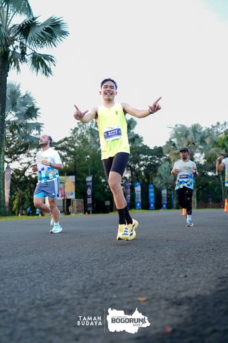 Race photo from Taman Budaya x BOGORUN 2025