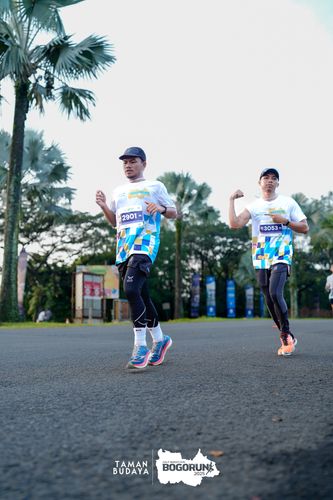 Race photo from Taman Budaya x BOGORUN 2025